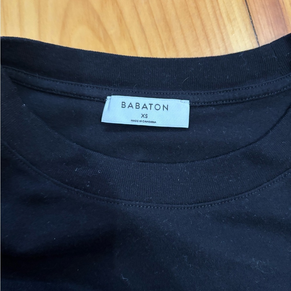 Aritzia Padded Shoulder Black Tank Top XS